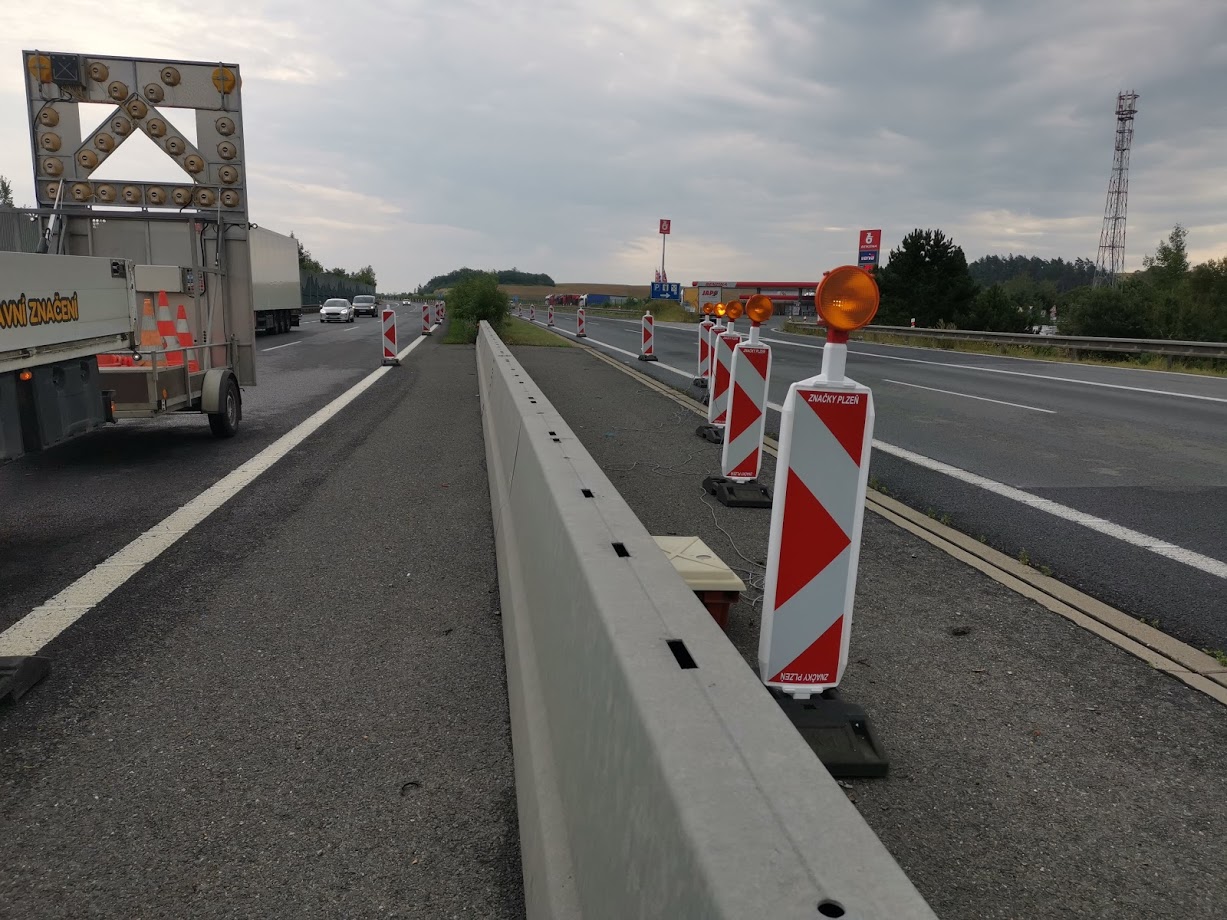 D5 uzavírka odpočívek Šlovice